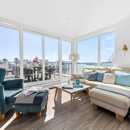 Triton: Meerblick, Sauna, Dachterrasse Olpenitz Kültér fotó