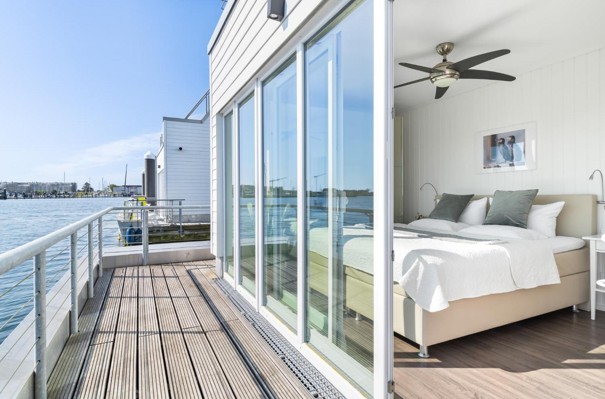 Triton: Meerblick, Sauna, Dachterrasse Olpenitz Kültér fotó